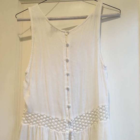 white, flowy tank top - Picture 3 of 5